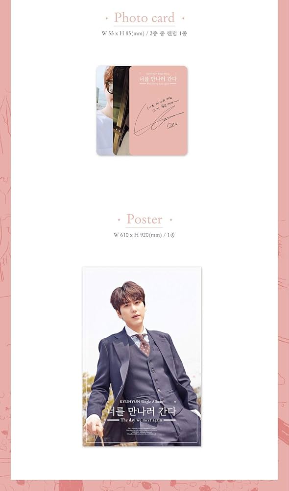 キュヒョン トレカ the day we meet again KYUHYUN Super Junior - The Day we Meet Again [Mint ver